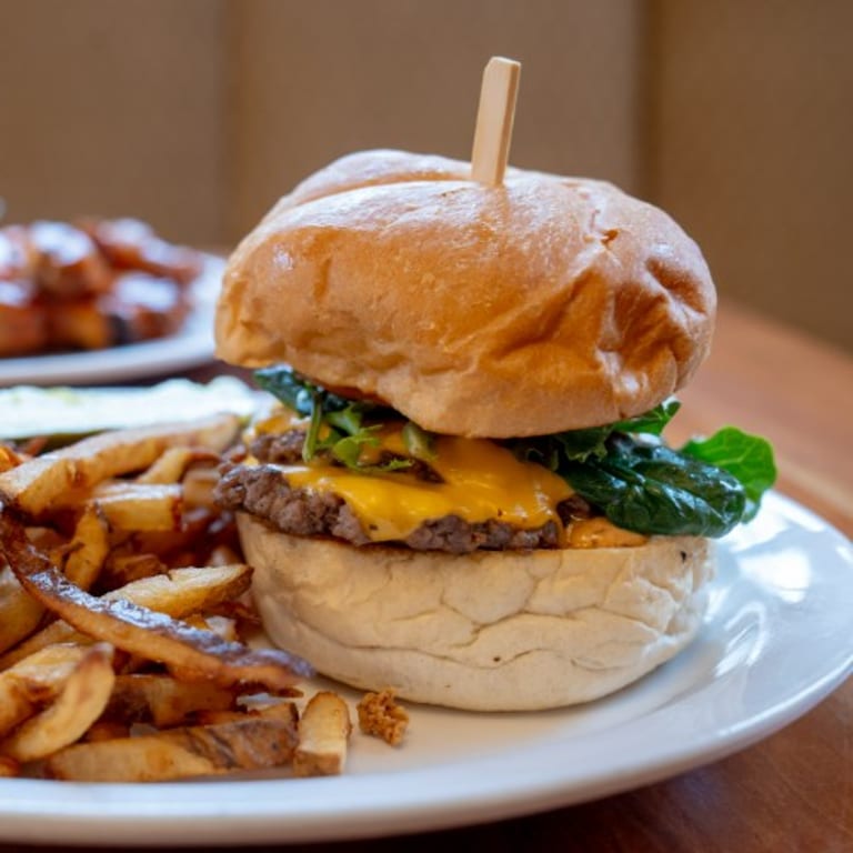 Indulge in Our Smash Burger
