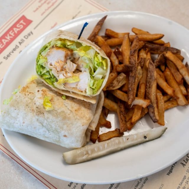 Chicken Caesar Wrap.