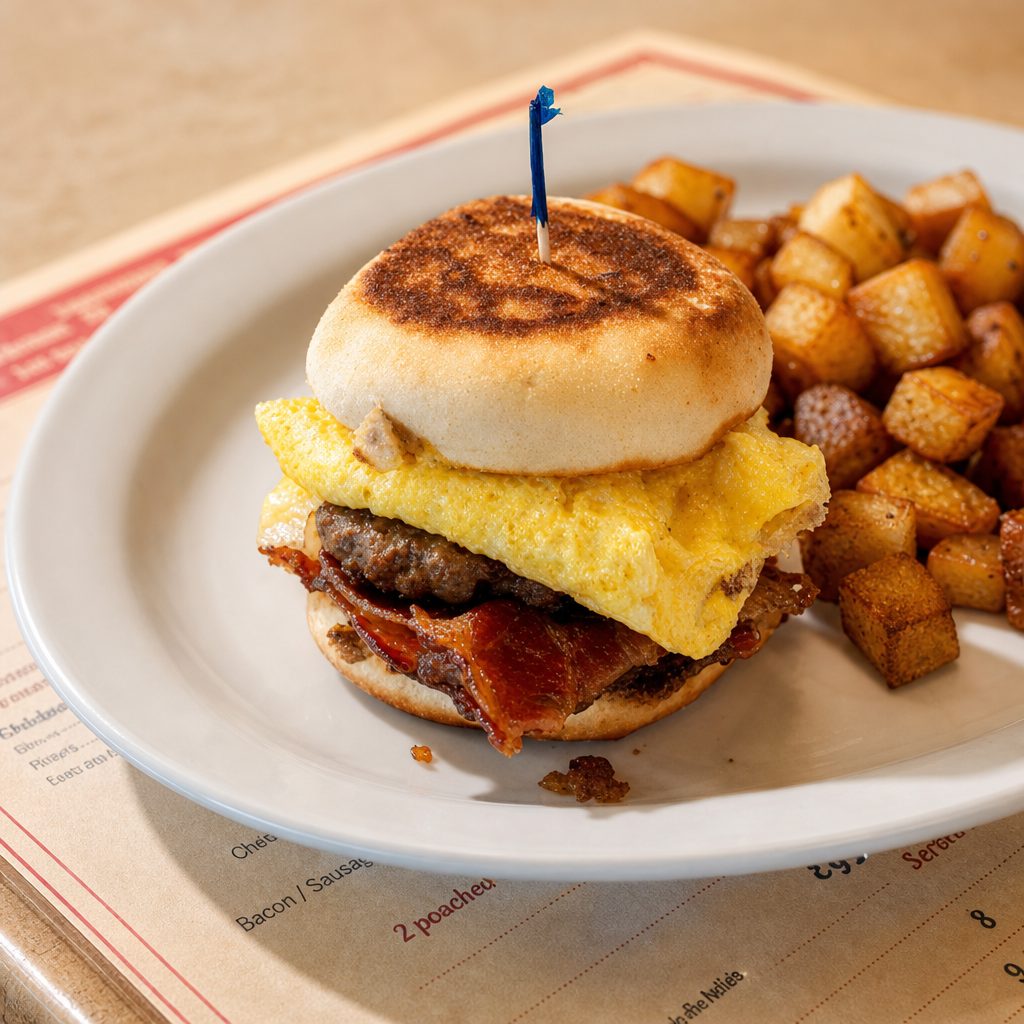 Breakfast Sandwich.