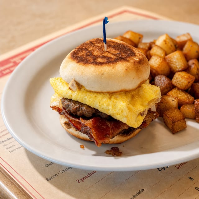 Breakfast Sandwich.