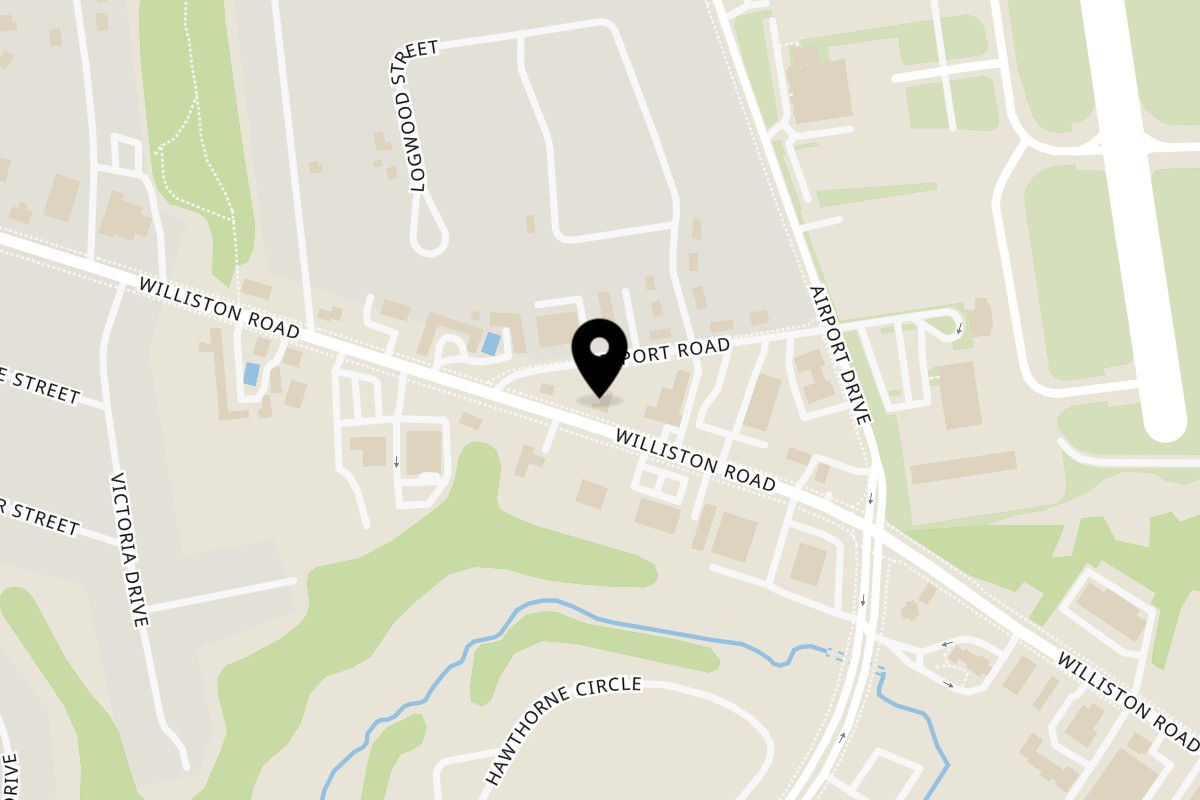 Map showing the location of Parkway Diner on 1696 Williston Rd in South Burlington